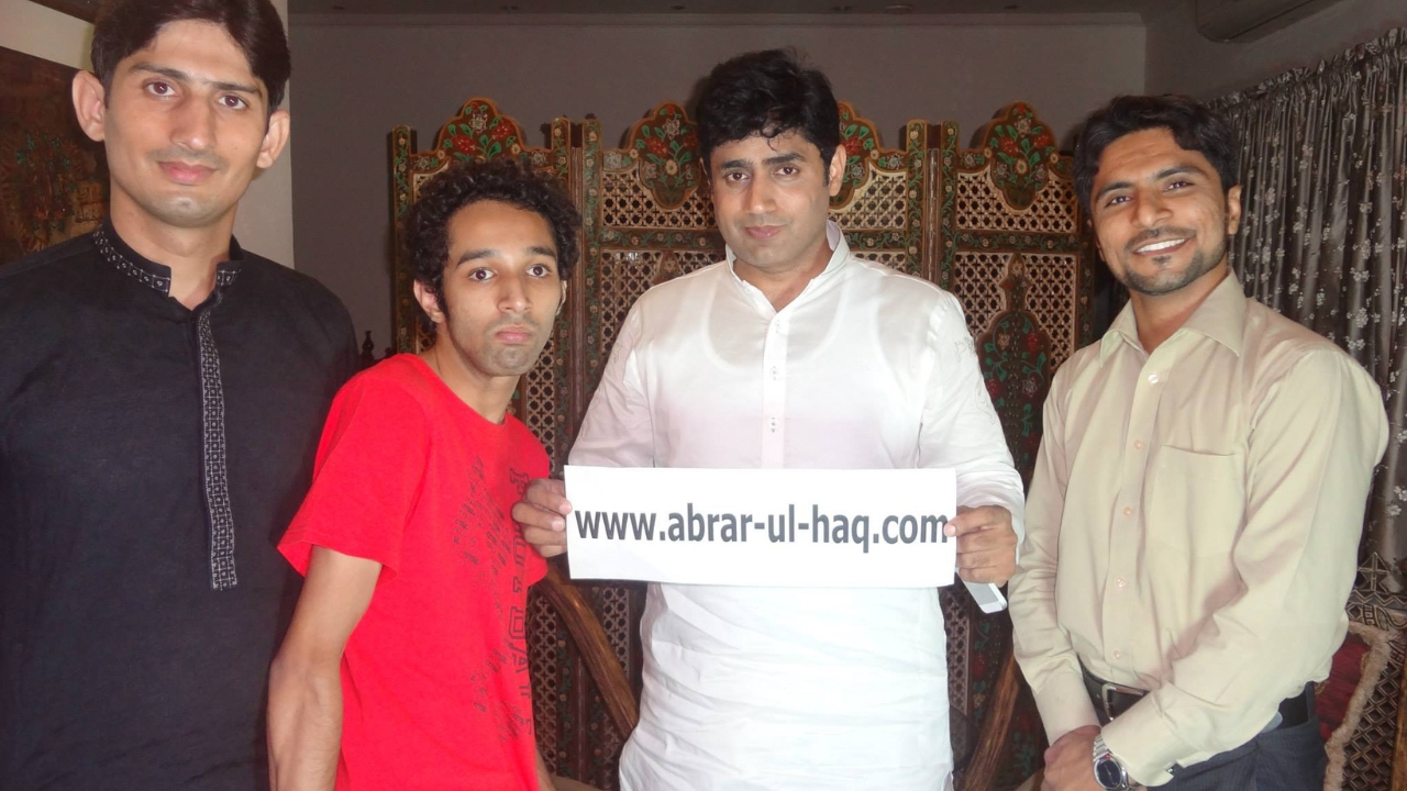 Image Of Kamran Hayat With Abrar Ul Haq