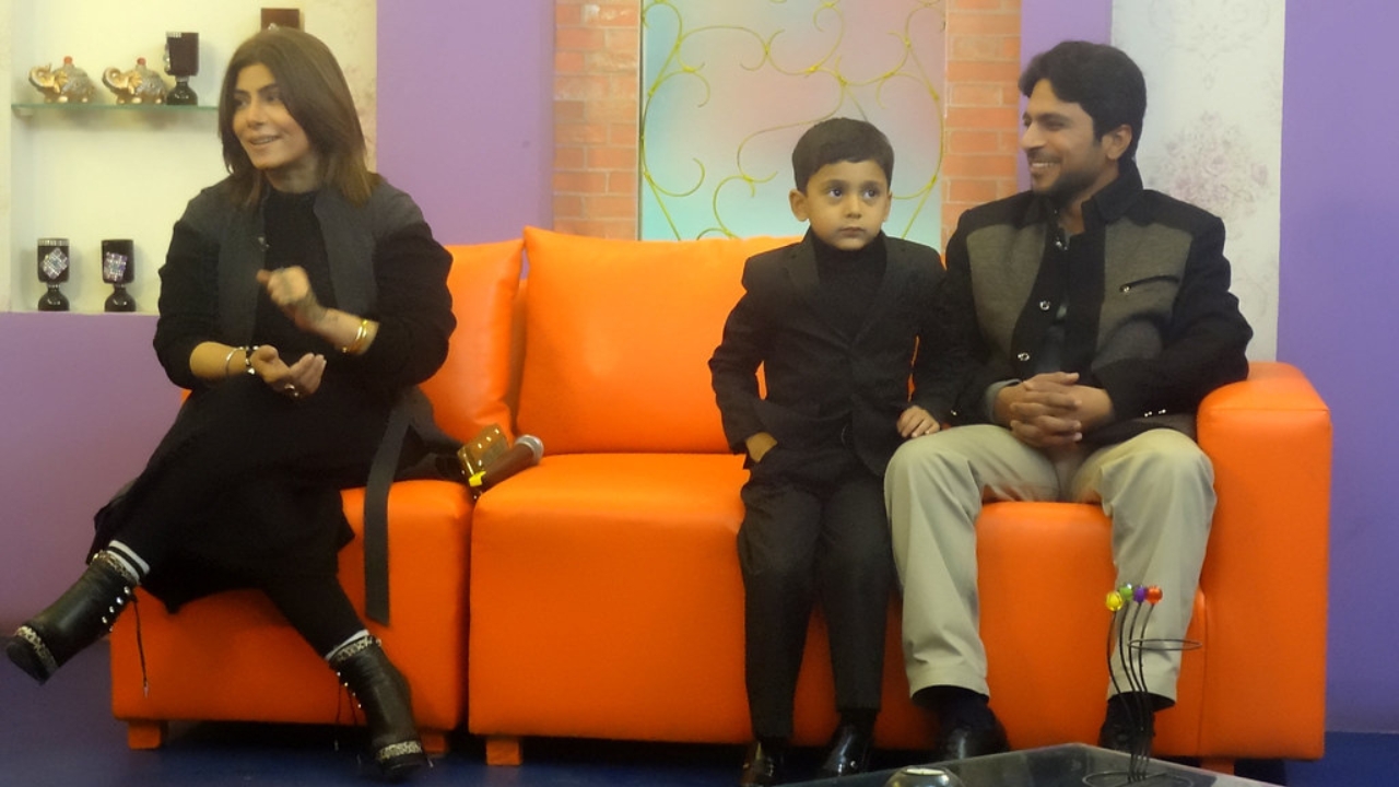 Image Of Kamran Hayat With Shabnam Majeed