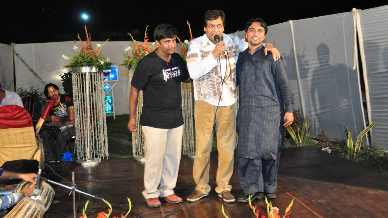 Image Of Kamran Hayat With Tariq Tafu